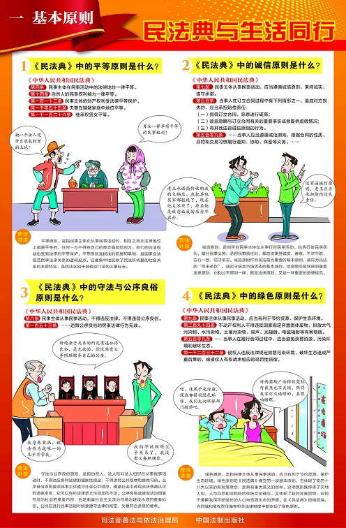 民法典图解－基本原则