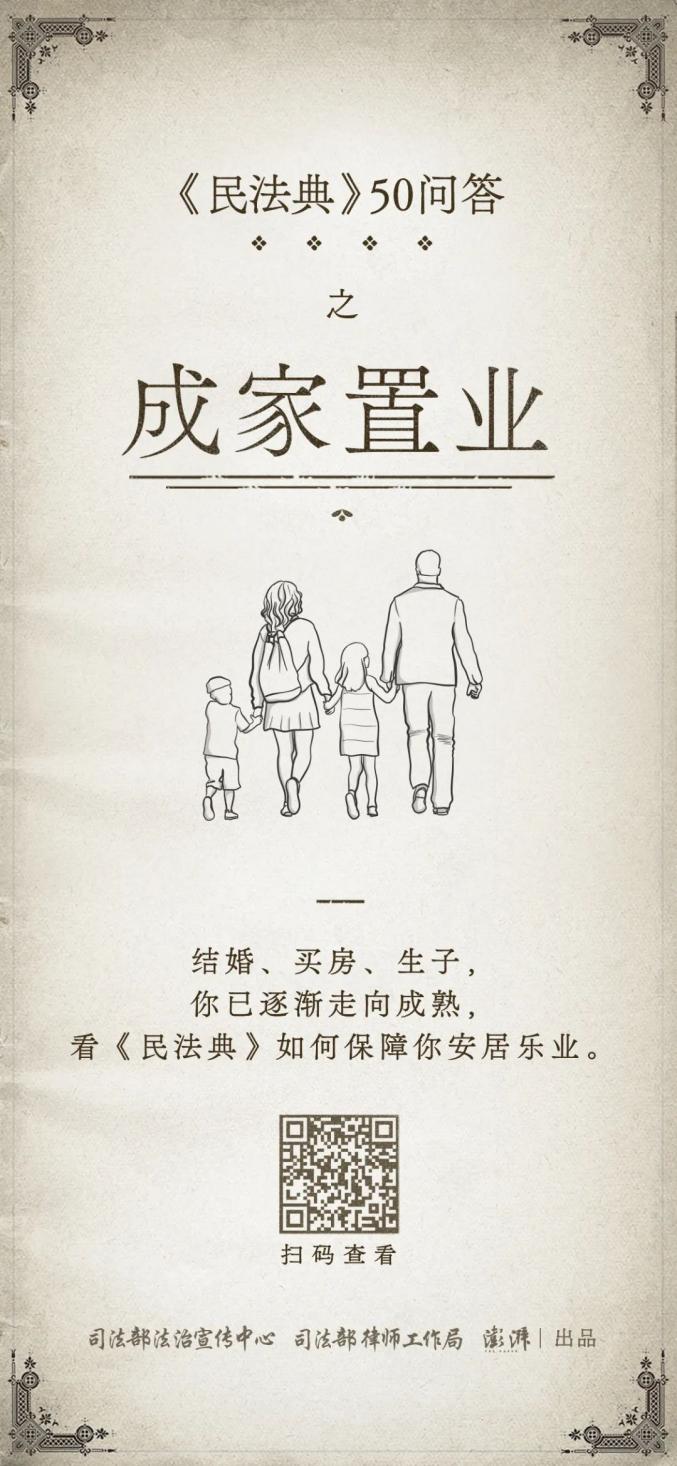 民法典50问③ | 成家置业